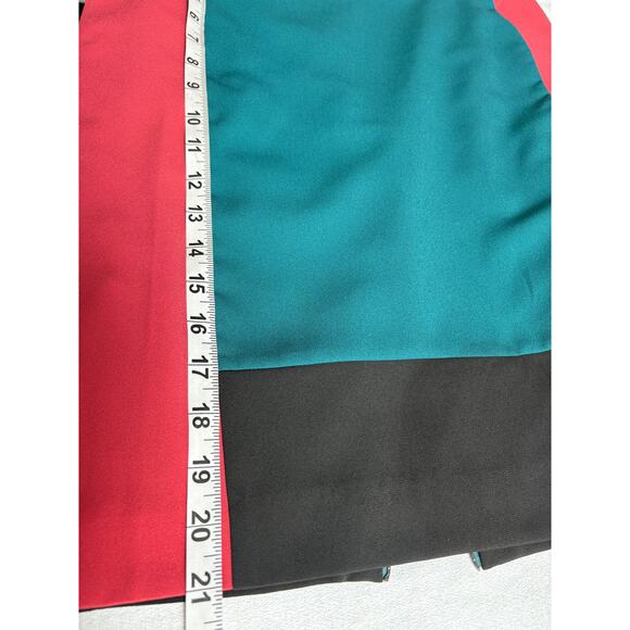 Narciso Rodriguez For Design Nation Women's Colorblock Pencil Skirt Size 6 - Picture 7 of 8